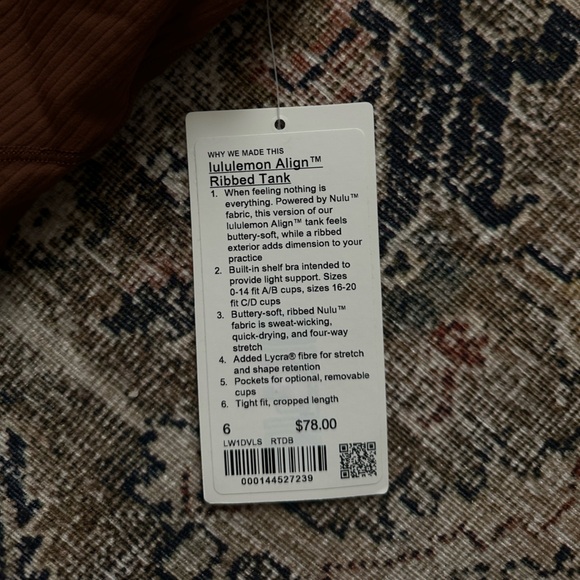 Lululemon Align Ribbed Tank - Picture 3 of 3